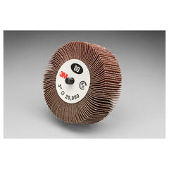 ‎3M Flap Wheel 244D Type 84 3″ × 1″ × 1/4-20 External 80 X-weight - Industrial Tool & Supply