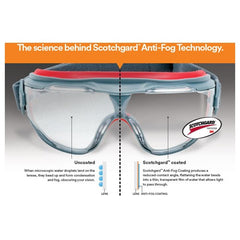 3M GoggleGear 500 Series GG501SGAF Clear Scotchgard Anti-fog lens - Industrial Tool & Supply