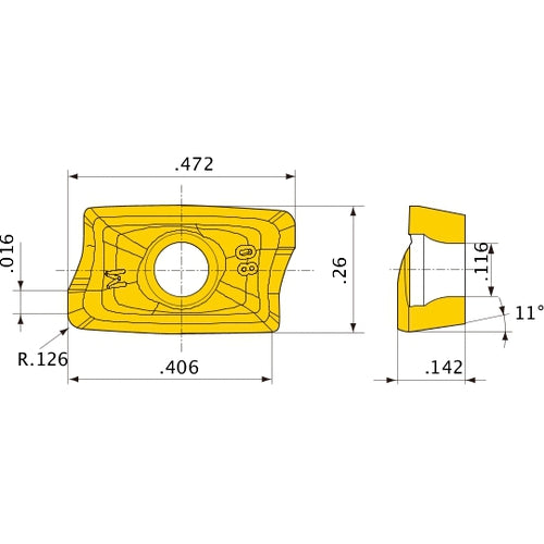AOMT123632PEER-M MP9130 INSERT