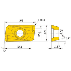 APMT1604PDER-H2 F7030 INSERT