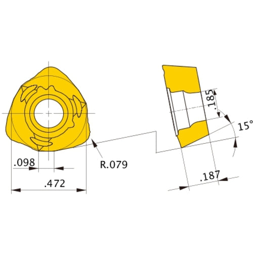 JDMT120420ZDSR-ST MP6130 INSERT