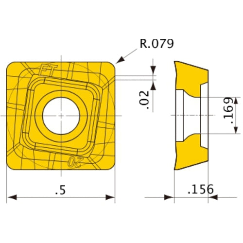 SOMT12T320PEER-FT MP9130 INSERT