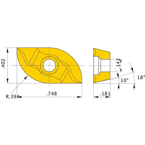 SRM20C-M VP15TF MILLING INSERT