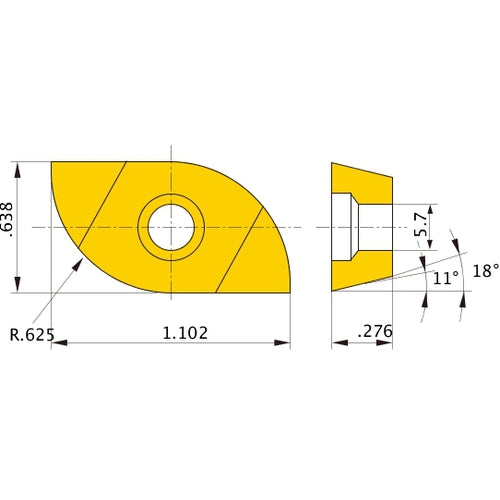 SRM220C MP6120 MILLING INSERT