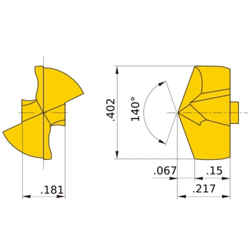 STAWN1020TH VP15TF DRILLING INSERT