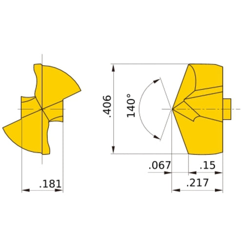 STAWN1030TH VP15TF DRILLING INSERT