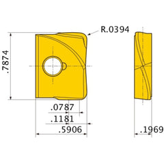SUFT20R10 VP15TF MILLING INSERT