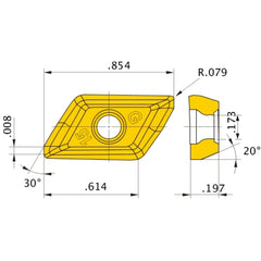 XDGT1550PDER-G20 VP15TF INSERT