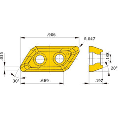 XDGX175012PDFR-GL TF15 INSERT