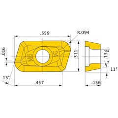 XPMT13T3PDER-M6 VP15TF INSERT
