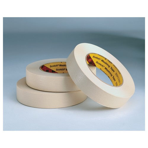 3M Paint Masking Tape 231/231A Tan 6 mm × 55 m 7.6 mil - Industrial Tool & Supply