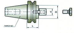 1" BT50 SHELL MILL HOLDER EM - Industrial Tool & Supply