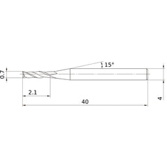 MS2JSD0070 CARBIDE ENDMILL