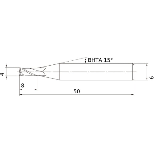 MS2MSD0400 CARBIDE ENDMILL