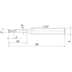 MS2XLD0200N100 CARBIDE ENDMILL