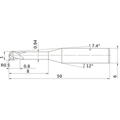 VF2XLBR0050N080S06 SOLID CARB EM