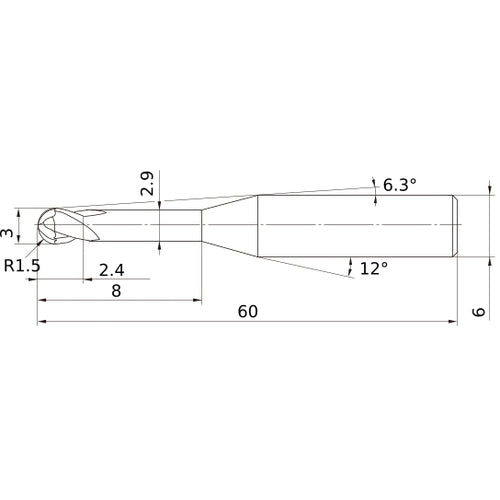 VF2XLBR0150N080S06 SOLID CARB EM