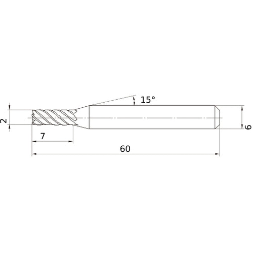 VFMDD0200 SOLID CARBIDE EM