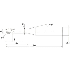 VQ4SVBR0200 CARBIDE ENDMILL