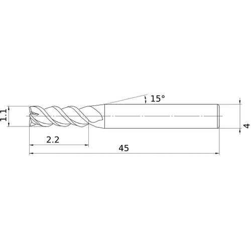 VQMHZVD0110 SOLID CARBIDE EM