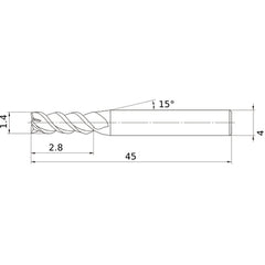 VQMHZVD0140 SOLID CARBIDE EM