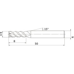 VQMHZVD0390 SOLID CARBIDE EM