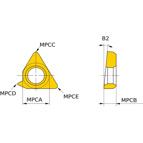 CTE32TP35 CARBIDE SPARE PART