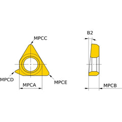 CTE43TP45 CARBIDE SPARE PART