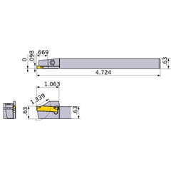 GYSR1616JX00-E17 TURNING HOLDER