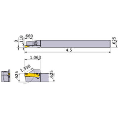 GYSRUS10B00-F17 TURNING HOLDER