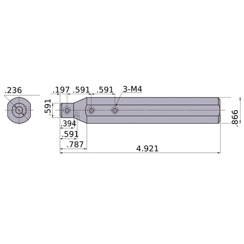 RBH2260N BORING BAR