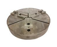 Round Chuck Jaws - Square Serrated Key Type - Chuck Size 10" to 12" inches - Part #  RSP-12405A - Industrial Tool & Supply