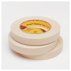 3M High Performance Masking Tape 232 Tan 12 mm × 55 m 6.3 mil - Industrial Tool & Supply