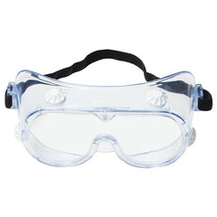 ‎3M 334 Splash Safety Goggles Anti-Fog 40661-00000-10 Clear Anti Fog Lens - Industrial Tool & Supply