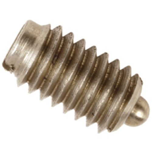 End Force Spring Plunger - 10.75 lbs Initial End Force, 6.25 lbs Final End Force (10–32 Thread) - Industrial Tool & Supply