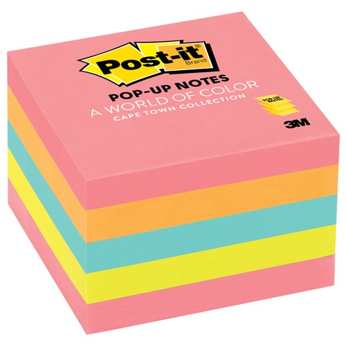 ‎Post-it Pop-up Notes 3301-5AN 3″ × 3″ - Exact Industrial Supply