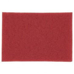 12X18 RED BUFFER PAD 5100 - Industrial Tool & Supply