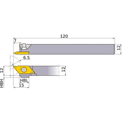 TTAHL1212 TURNING HOLDER