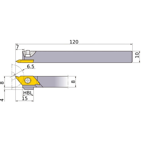 TTAHR0810 TURNING HOLDER
