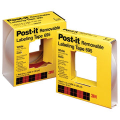 Post-it Labeling Tape 695 2″ × 36 yds White - Industrial Tool & Supply