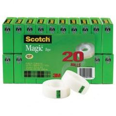 3/4X1000" 810K20 SCOTCH MAGIC TAPE - Industrial Tool & Supply