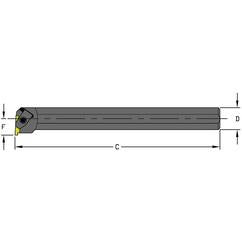 S16R NEL3 Steel Boring Bar - Industrial Tool & Supply