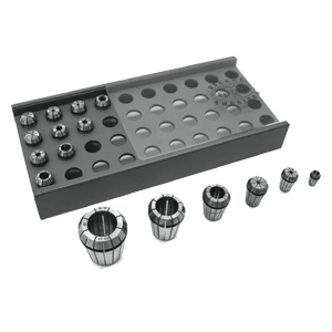 ER-25 Collet Tray - Part #  SIE-SAER-25-40 - Industrial Tool & Supply