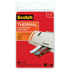 ‎Scotch Thermal Pouches TP5900-20 for items ups to 4.33″ × 6.06″ - Industrial Tool & Supply