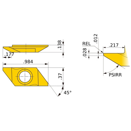BTBT604501L-B VP15TF INSERT