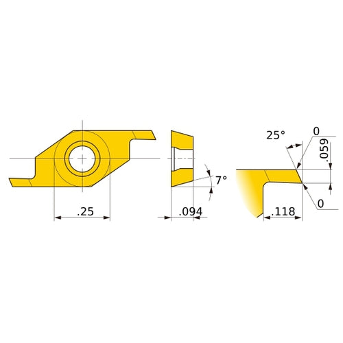 CSVTC1560R-B VP15KZ INSERT