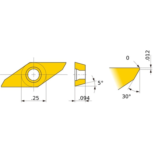 CSVTF30AL VP15KZ INSERT