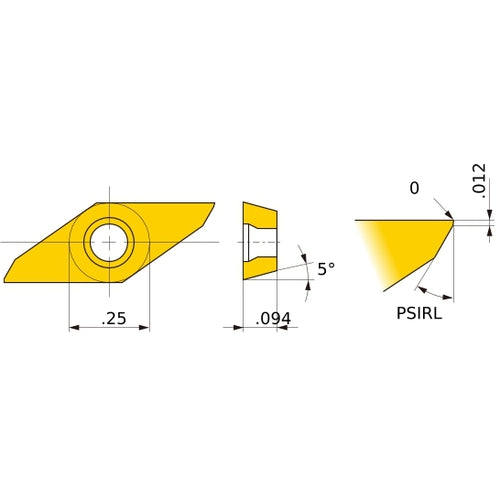 CSVTF30AR VP15KZ INSERT