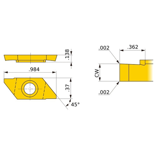 CTBT20160V5RN-B VP15TF INSERT