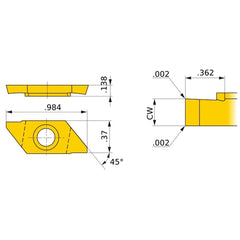 CTBT20160V5RN-B VP15TF INSERT